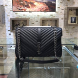 Saint Laurent Original college Large in Matelasse “Y” leather 392738 FT9070702