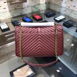 Saint Laurent Original college Large in Matelasse  “Y”  leather 392738 FT9070701