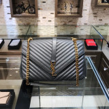 Saint Laurent Original college Large in Matelasse  “Y”  leather 392738 FT9070701