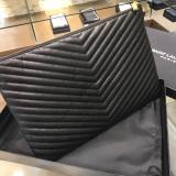 Saint Laurent Original Monogram Clutch leather FT9070715