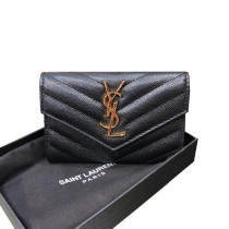 Saint Laurent Original Loulou Wallet in Matelasse “Y” leather FT9070721