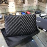 Saint Laurent Original Monogram Clutch leather FT9070715