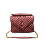 Saint Laurent Original College Medium in Matelasse “Y” leather 392738 FT9070709
