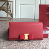 Ferragamo 6 colors Original Vara Family wallet 22A90 FH9071332