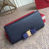 Ferragamo 6 colors Original Vara Family wallet 22A90 FH9071332