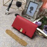 Ferragamo 3 colors Original wallet in long chian 22B875 FH9071312