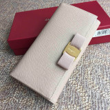 Ferragamo 6 colors Original Vara Family wallet 22A90 FH9071332