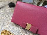 Ferragamo 3 colors Original wallet in long chian 22B875 FH9071312