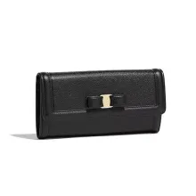 Ferragamo 2 colors Original Vara Bow wallet 22CD154 FH9071338