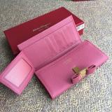 Ferragamo 6 colors Original Vara Family wallet 22A90 FH9071332