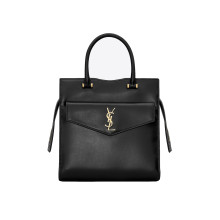 Saint Laurent Original Uptown Small Tote In Shiny Smooth Leather bag MTX9071703