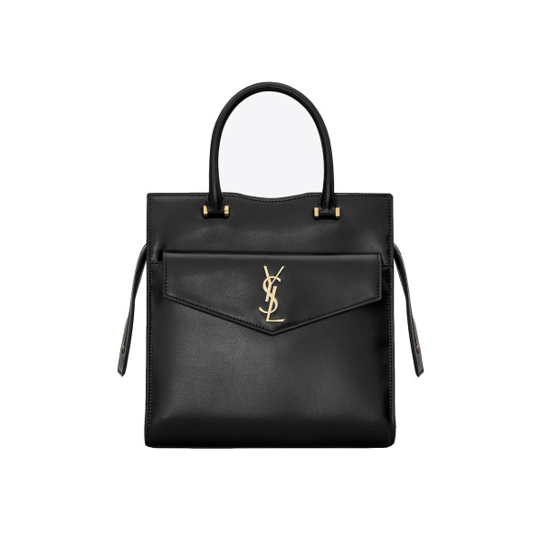 Saint Laurent Original Uptown Small Tote In Shiny Smooth Leather bag MTX9071703