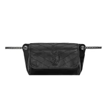 Saint Laurent Original Niki Body Bag In Crinkled Vintage Leather bag MTX9071702