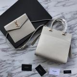 Saint Laurent Original Uptown Small Tote In Shiny Smooth Leather bag MTX9071703