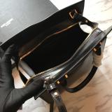 Saint Laurent Original Uptown Small Tote In Shiny Smooth Leather bag MTX9071703
