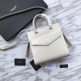 Saint Laurent Original Uptown Small Tote In Shiny Smooth Leather bag MTX9071703