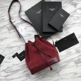 Saint Laurent Original Monogram All Over Bucket Bag In Suede bag MTX9071712