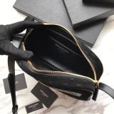 Saint Laurent Original Monogram All Over Camera Bag In Suede bag MTX9071706