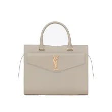 Saint Laurent Original Uptown Medium Tote In Shiny Smooth Leather bag MTX9071704