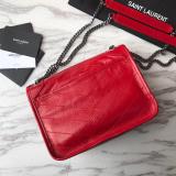 Saint Laurent 7 colors Original Niki Baby In Crinkled Vintage Leather bag MTX9071718