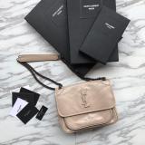 Saint Laurent 7 colors Original Niki Baby In Crinkled Vintage Leather bag MTX9071718