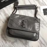 Saint Laurent 7 colors Original Niki Baby In Crinkled Vintage Leather bag MTX9071718