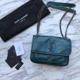 Saint Laurent 7 colors Original Niki Baby In Crinkled Vintage Leather bag MTX9071718