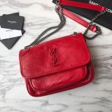 Saint Laurent 7 colors Original Niki Baby In Crinkled Vintage Leather bag MTX9071718