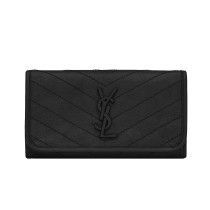 Saint Laurent 5 colors Original Niki Large Wallet In Crinkled Vintage Leather MTX9071734