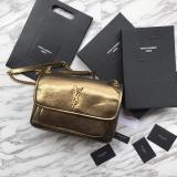 Saint Laurent Original niki Medium in crinkled metal leather MTX9071726