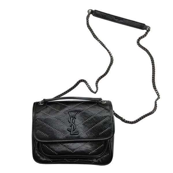 Saint Laurent Original Niki Baby In Crinkled Vintage Leather bag MTX9071722