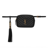 Saint Laurent Original Lou Belt Bag In MatelassÉ Leather MTX9071737