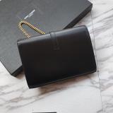 Saint Laurent 2 colors Original Sulpice Chain Wallet In Smooth Leather MTX9071738