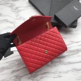 Saint Laurent 6 colors Original Envelope Medium Bag In Mix MatelassÉ Grain Leather MTX9071764