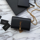 Saint Laurent Original Kate Tassel Chain Wallet In Smooth Leather MTX9071754