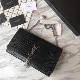 Saint Laurent 6 colors Original Kate Medium With Tassel In Embossed Crocodile Shiny Leather MTX9071752