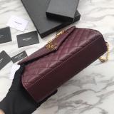 Saint Laurent 6 colors Original Envelope Medium Bag In Mix MatelassÉ Grain Leather MTX9071764