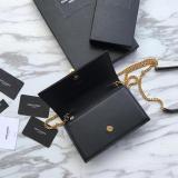 Saint Laurent Original Kate Tassel Chain Wallet In Smooth Leather MTX9071754