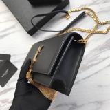 Saint Laurent Original Kate Tassel Chain Wallet In Smooth Leather MTX9071754