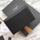 Saint Laurent Original Kate Chain Wallet In Grain Leather MTX9071758