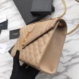 Saint Laurent 6 colors Original Envelope Medium Bag In Mix MatelassÉ Grain Leather MTX9071764