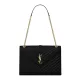 Saint Laurent Original Envelope Large Bag In Quilted Grain Leather MTX9071774