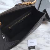 Saint Laurent Original Envelope Large Bag In Mix MatelassÉ Grain Leather MTX9071766