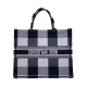 Dior Book Tote bag in embroidered canvas DMZ9080809