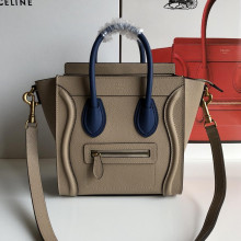 Celine Original Luggage nano Calfskin bag JXG9082101