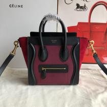 Celine Original Luggage nano Calfskin and suede bag JXG9082102