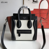 Celine Original Luggage nano Calfskin bag JXG9082101