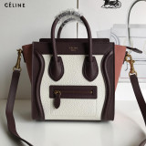 Celine Original Luggage nano Calfskin bag JXG9082101