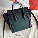 Celine Original Luggage nano Calfskin and suede bag JXG9082102