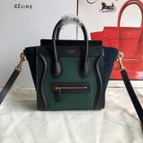 Celine Original Luggage nano Calfskin and suede bag JXG9082102